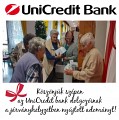 Unikredit bank ajándék átvétel
