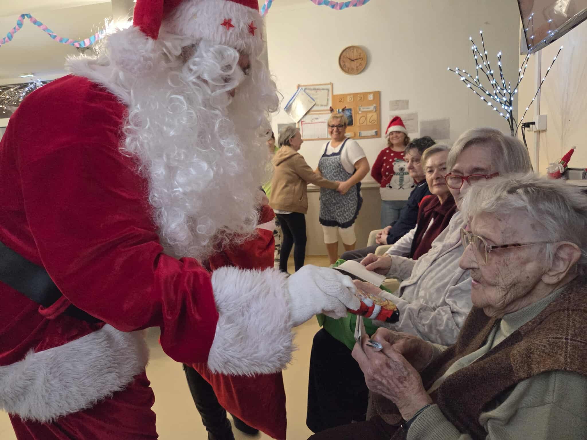 A Gondozóház Mikulása a Gondozóházban