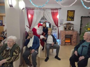 A Gondozóház Mikulása a Gondozóházban