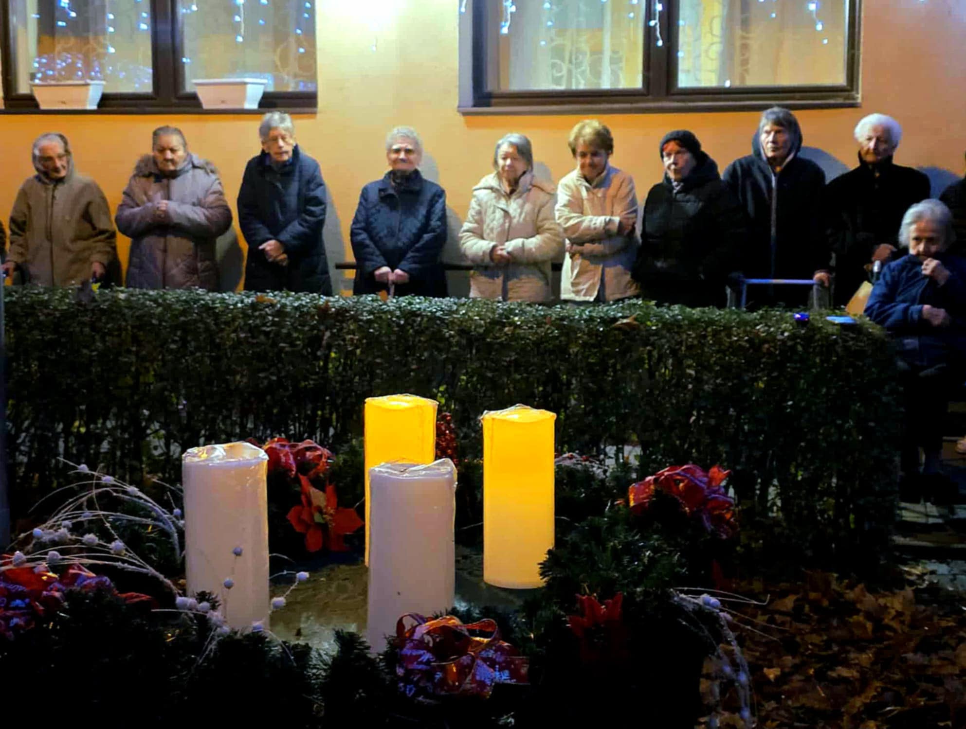 Advent második gyertyájának meggyújtása a Gondozóházban