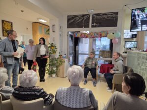 Jász Magdi néni köszöntése